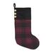 The Holiday Aisle® Irfaan Cotton Stocking Cotton in Red | 20 H x 12 W in | Wayfair DB8C0F34DB024EDCBA9C624ABDF1728B