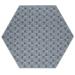 Gray Hexagon 12' Living Room Area Rug - Gray Hexagon 12' Area Rug - Gracie Oaks Ambient Rugs Abstract Indoor/Outdoor Commercial Beige Color Rug, Pet-Friendly, Doorway, Home Décor For Living Room, Entryway | Wayfair