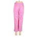 New York & Company Dress Pants - Mid/Reg Rise: Pink Bottoms - Women's Size 6