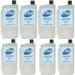 Effective Liquid Hand Soap - The Ideal Dry Skin Hand Soap Dermatologist Tested Floral Fragrance Moisturizing Soap for Daily Hand Wash Refillable Soap Bottle with Pump 33.8 Fl OZ Per Pack Pack of 8