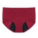 Ploknplq Lingerie for Women Period Underwear Period Underwear for Women High Waist Leakproof Underwear Panties Leak Proof Panties Seamless Underwear for Women Panties for Women Wine L