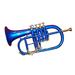 SUMMER SALE Flugel Horn 4 Valve Bb Pitch With Free Hard Case And MP Blue