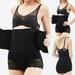 MRULIC body shaper for women Women Adjustable Belts Lace Patchwork Sports Bodybuilding Tunic Corset Shapewear Black + XXL
