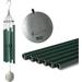 Nature s Melody Aureole Tuned Wind Chime - 42 - Forest Green