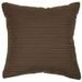 Sorra Home Walnut 18-inch Knife-edged Indoor/ Outdoor Pillows with Sunbrella Fabric (Set of 2)