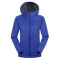 AOOCHASLIY Fall Clothes Women Rain Outdoor Plus Hooded Raincoat Windproof Jacket Coat