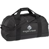 Eagle Creek No Matter What Duffel Travel Bag - Rugged and Water-Resistant Lockable Classic with Bar-Tacked Reinforcement Storm Flap and Separate Storage Pouch Black - Medium Medium Black