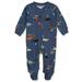 Carter s Baby Boys Dinosaur Footed Coveralls - blue/multi 6 months (Newborn)