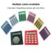 Ybeauty Mini Calculator Battery Powered High Accuracy Portable 8-Digit Display Student Calculator Office Supplies Red One Size