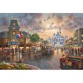 Thomas Kinkade Disney Disneyland 60th Anniversary 18x27 Lithograph S/N