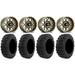 ITP Hurricane 14 Wheels Bronze 26 Dual Threat Tires Sportsman RZR Ranger