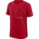 NIKE Herren Fanshirt San Francisco 49ers Nike DFCT Team Issue T-Shirt, Größe XXL in Rot