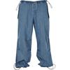 Bequeme Jeans URBAN CLASSICS "Urban Classics Herren Parachute Jeans Pants", Herren, Gr. L, US-Größen, blau (light blau washed), 100% Baumwolle, unifarben, casual, Jeans