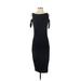 Bailey 44 Casual Dress - Sheath: Black Solid Dresses - Women's Size Small