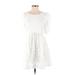 Peter Som Collective Casual Dress: White Dresses - Women's Size 2