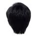 KAGAYD Short Hair Wigs For Black Women Short Cuts Wigs For Black Women Short Straight Black Ladies Wigs