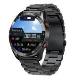 Smart Watches for Men Smart Watch with Bluetooth Call (Answer/Dial Call) 1.28â€� HD Fitness Tracker Watch for Android/iOS Phone - black