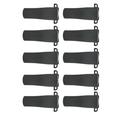 Belt Clip Belt Clip Replacement 2 Way Belt Clip Talkie Belt Clip 10pcs Belt Clip Replacement Plastic 2 Way Talkie Belt Clip For BF 666S BF 777S BF 888S T 200S