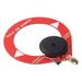 Yucurem Small Circular Antenna AM MW/SW Portable MW SW Antenna for Radio (Red)