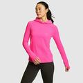 Eddie Bauer Women's Thermal Tech Long-Sleeve Hoodie - Bright Pink - Size XS