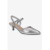 Women's Katriana Pump by Bella Vita in Silver Leather (Size 10 M)