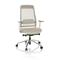Bürostuhl / Drehstuhl CHIARO T2 WHITE Netzstoff / Stoff grau / beige hjh OFFICE