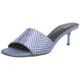 GUESS Damen EUGY Sandal, Blue, 41 EU