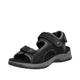 Rieker Herren 26951 Sandale, Schwarz, 40 EU