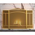 Fire Beauty Fireplace Screen 3 Panel (Golden Dusting)