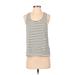 Happy x Nature Tank Top Silver Tops - Women's Size X-Small