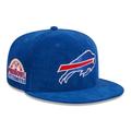 Men's New Era Royal Buffalo Bills Throwback Cord 59FIFTY Fitted Hat