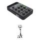 Mackie MCaster Live Portable Streaming Mixer and Ring Light Kit 2053280-00