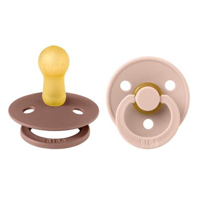 Bibs Fopspeen Woodchuck - Blush 6-18 Maanden 2 St Schnuller Image