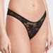 Women's Victoria's Secret Shine Strap Cut-Out Back Lace Brazilian Panty