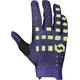 Scott Podium Pro Lila/Grün Motocross Handschuhe, grün-lila, Größe L