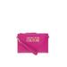 Logo-plaque Zipped Clutch Bag