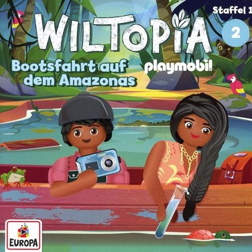 PLAYMOBIL Hörspiel Wiltopia 02: Bootsfahrt auf dem Amazonas – Playmobil Hörspiele