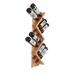 Vertical Z wine rack/wine rack wall mounted/Solid wood wine rack /Home wine rack/Living room wine rack - N/A