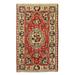 Canvello Circa 1970 Fine Hand Knotted Silkroad Vintage Bakhtiari Rug - 5'4'' X 8'11'' - Red - 8'11'' x 5'4''