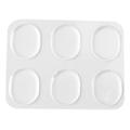 Drum Damper Gel Drum Damper Pad Drum Dampening Gel Silicone Drum Oval Drum Dampener 6Pcs Drum Dampener Transparent Soft Oval Silicone Dampening Gel Pad For Drum Head Cymbal