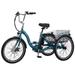 NAIZEA Adult Electric Tricycles 3 Wheel Electric Bike 15.5 mph 500W Electric Trikes for Seniorsï¼Œ7-Speed & 4 Adjustable Riding Modes Electric Tricycle with 36V Removable Lithium Battery