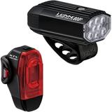 Lezyne Micro Drive 800+ and KTV Drive Pro+ Bicycle Light Set Front and Rear Pair