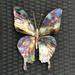 amousa Metal Butterfly Outdoor Indoor Art Wall Iron Backyard Garden Hanging Decoration