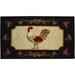 WBTAYB Kitchen Rug Printed Area Rug Durable Floor Door Mat Farmhouse Non-Slip Carpet Latex Backing Beautiful Design Rooster 18x30 Rectangle