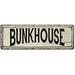 Bunkhouse Sign Signs Wall Decor Art Country Decorations Rustic Vintage Home Tin Plaque Ranch Gift 8 X 24 Matte Finish Metal 108240028106