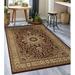 Luxe Weavers Oriental Floral Medallion Burgundy 5x7 Area Rug Indoor Carpet