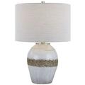 1 Light Crackled Table Lamp-23.5 inches Tall and 16 inches Wide Bailey Street Home 208-Bel-4788120