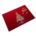 Snow Decor Kitchen Rug Let It Snow Christmas Winter Holiday Party Floor Mat Home Kitchen Christmas Decoration 15.7x23.6