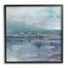 Stupell Industries Abstract Ocean Landscape Splash Coastal Painting Black Framed Art Print Wall Art