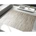 New Leather Hide Patchwork Area Rug Handmade Cowhide Contemporary Style Grey